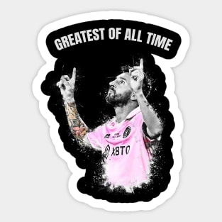 Greatest of all time Sticker